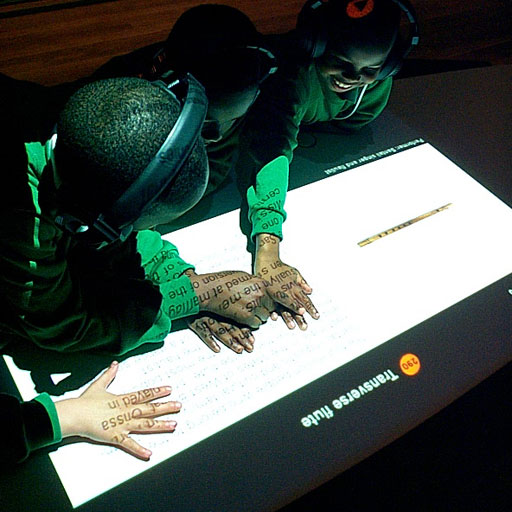 Horniman Music Tables installation