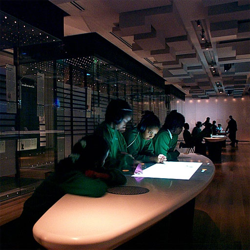 Horniman Music Tables installation