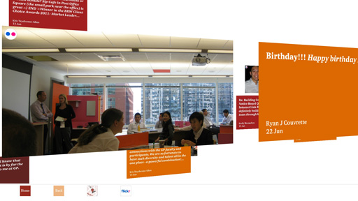 PWC Noticeboard screenshot